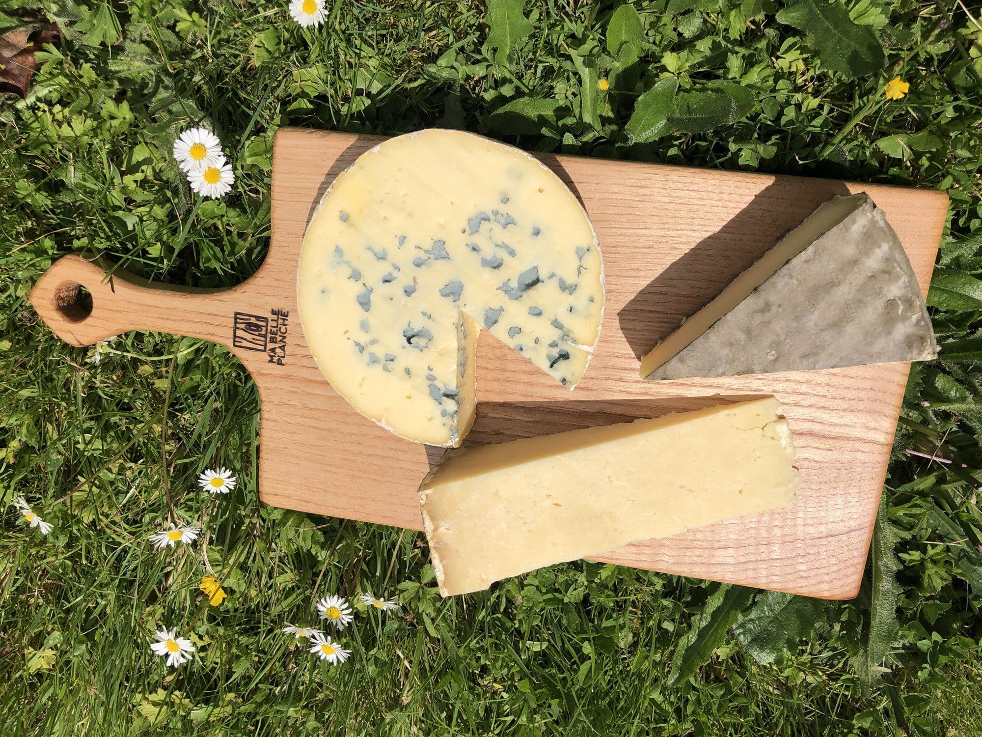 Planche Ma belle planche dressée avec des fromages